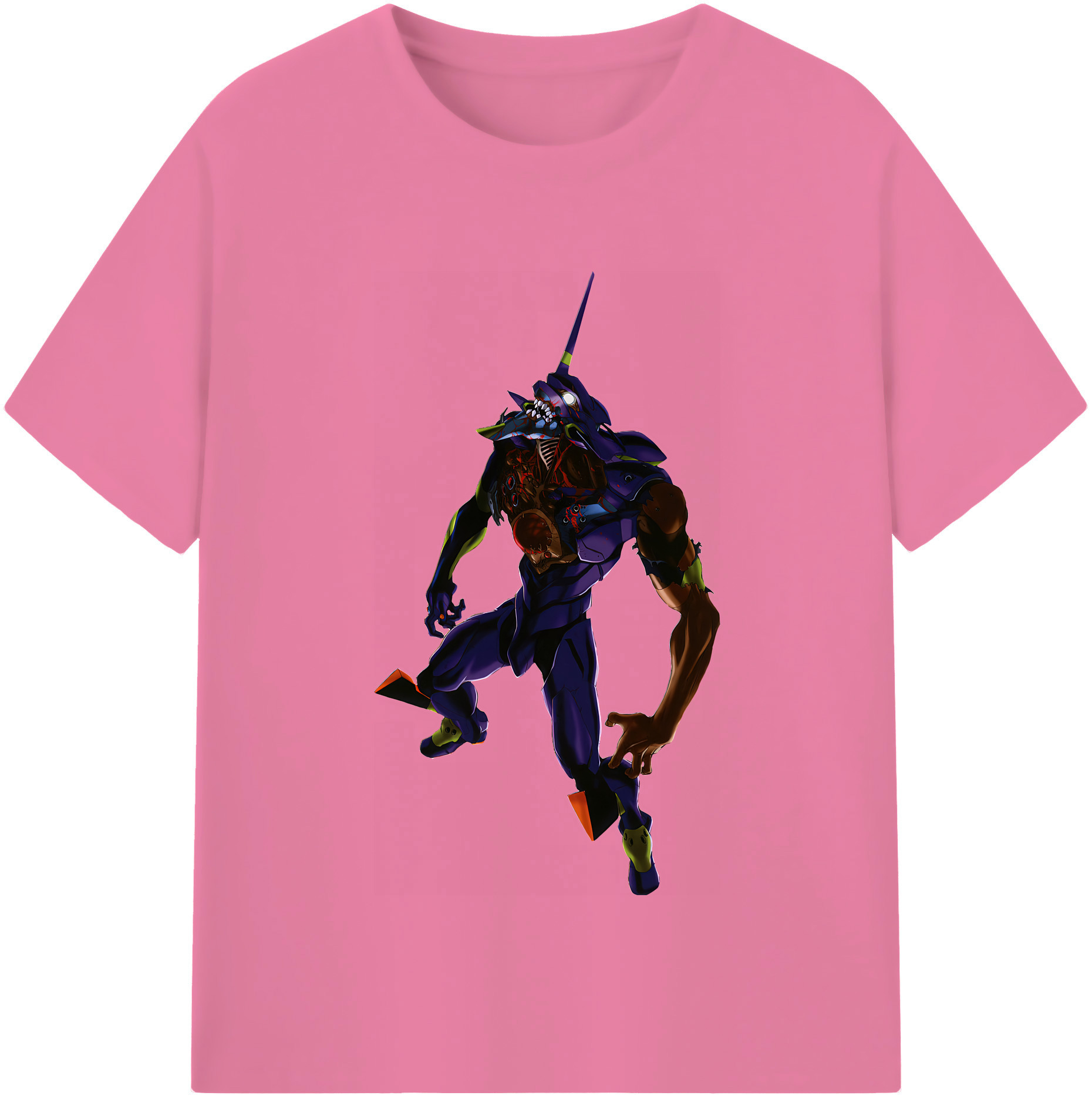 （画像用） EVA 新世紀エヴァンゲリオン 綿100％半袖Tシャツ（フロントプリント）